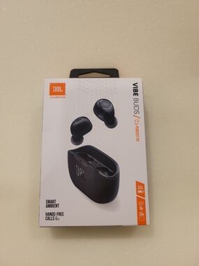 JBL Vibe Buds True Wireless Earbuds - Black
